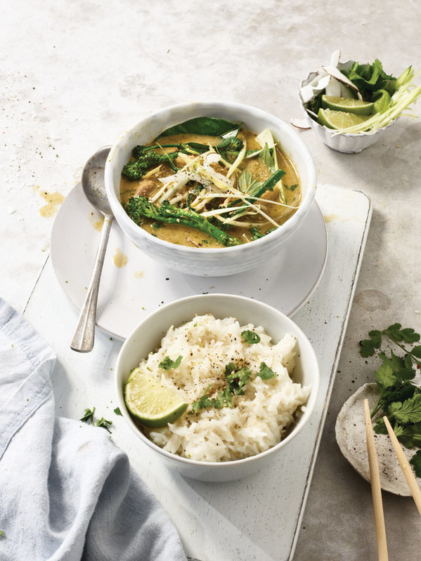 thai green curry from scratch recipe